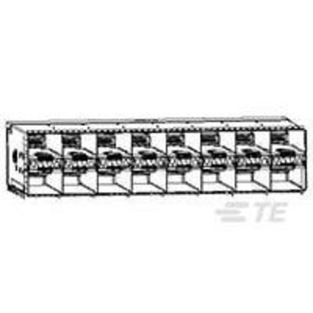 TE CONNECTIVITY zSFP+ STACKED 2X8 RECEPTACLE ASSEMBLY 2198346-6